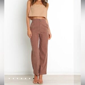 Petal & Pup SPRINGFIELD PANTS, Brown. Size 12. NEW